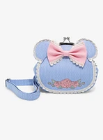 Loungefly Disney Minnie Mouse Floral Lace Ears Crossbody Bag