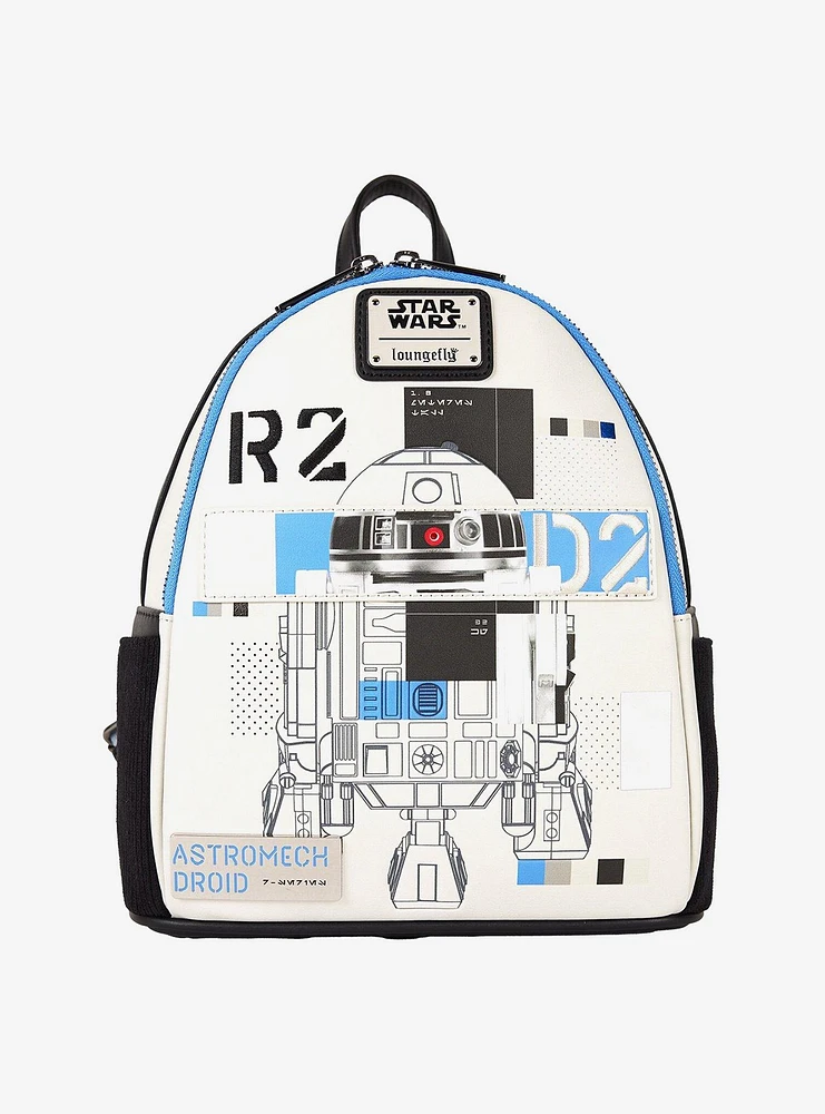 Loungefly Star Wars R2-D2 Light-Up Mini Backpack