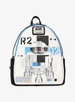 Loungefly Star Wars R2-D2 Light-Up Mini Backpack