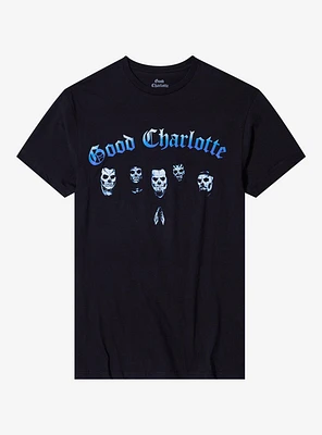 Good Charlotte Skull Masks Glow-In-The-Dark T-Shirt