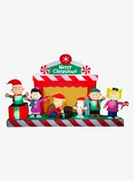 Peanuts Gang Christmas Stage Scene Giant Airblown