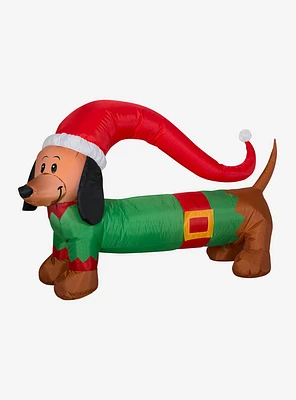 Weiner Dachshund Dog Christmas Airblown