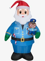 Policeman Santa Airblown