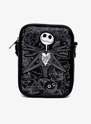 Disney Nightmare Before Christmas Jack Corpse Pose Crossbody Bag