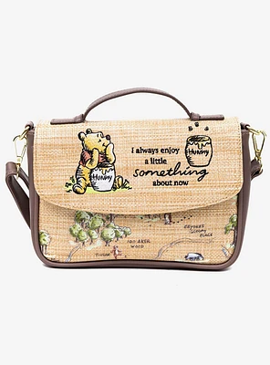 Disney Winnie the Pooh Embroidered Crossbody Bag