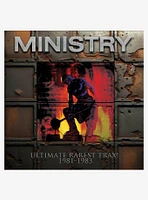 Ministry Ultimate Rarest Trax Silver Vinyl LP