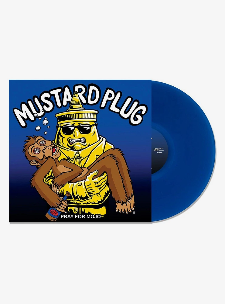 Mustard Plug Pray For Mojo 25th Anniversary Blue Vinyl LP