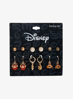 Disney The Lion King Timon & Pumbaa Icons Earring Set