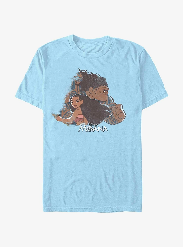 Disney Moana And Maui Team T-Shirt