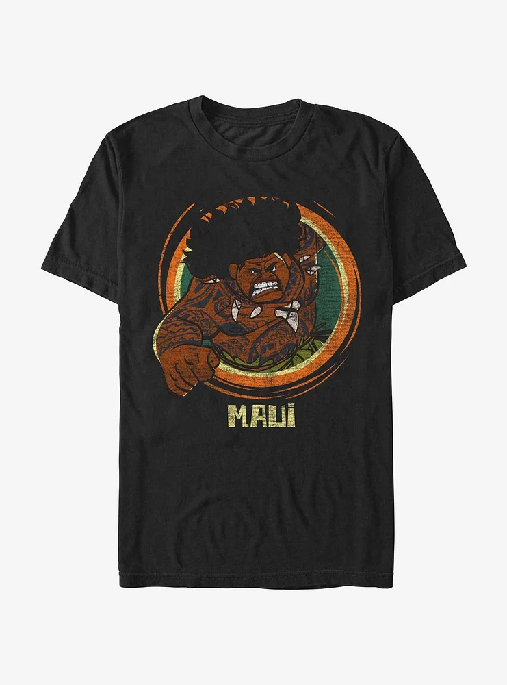 Disney Moana Tribal War Maui T-Shirt