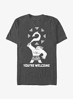 Disney Moana Maui You're Welcome T-Shirt