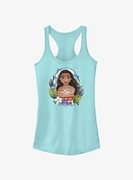 Disney Moana Flower Window Girls Tank