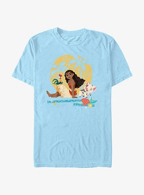 Disney Moana Sunset Friends T-Shirt