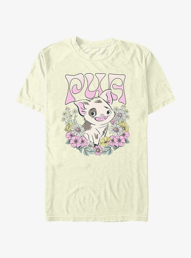 Disney Moana Pua Floral Wreath T-Shirt