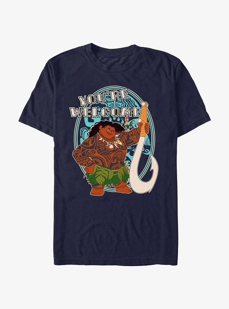 Disney Moana Maui Big Hook Welcome T-Shirt