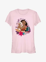 Disney Moana Pua Happy Hug Girls T-Shirt