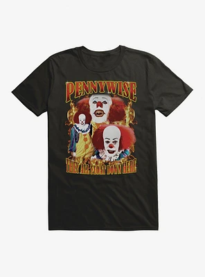 IT Pennywise We All Float Down Here T-Shirt