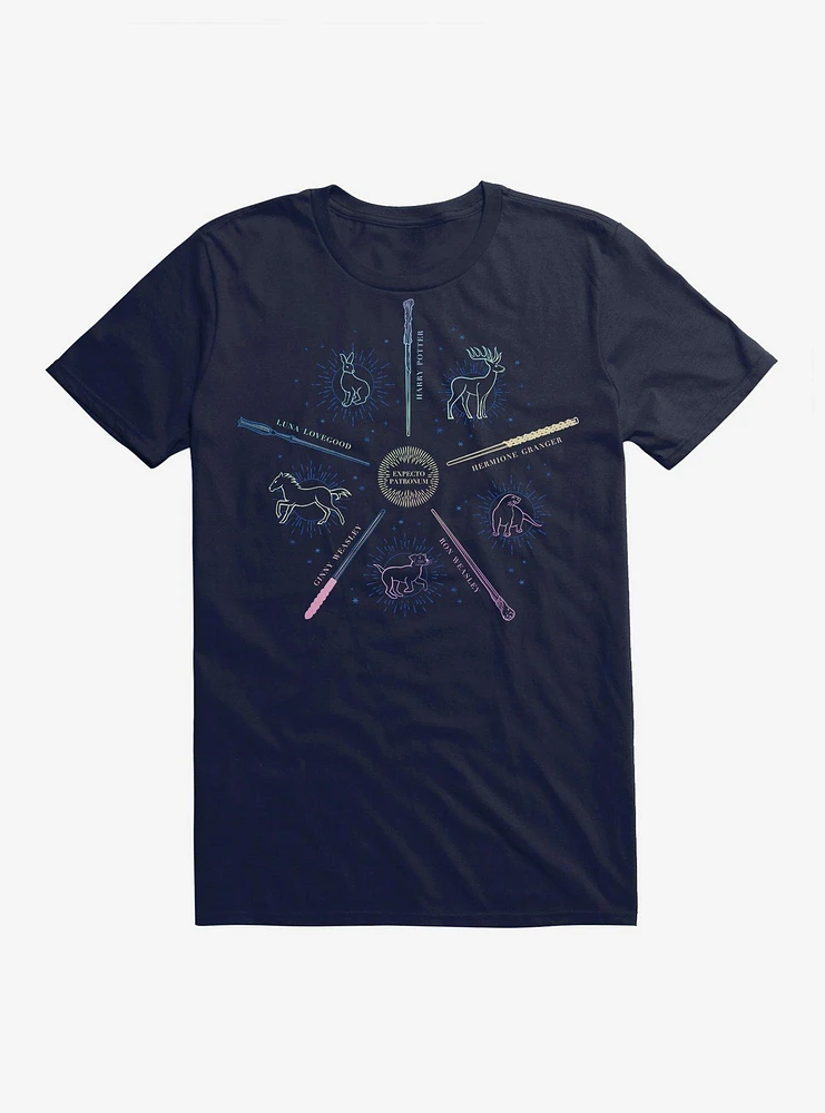 Harry Potter Expecto Patronum Celestial T-Shirt