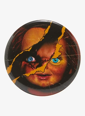 Chucky Scratch 3 Inch Button