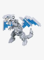 Bandai Spirits Yu-Gi-Oh! Nanoblock Character Collection Blue-Eyes White Dragon Build Set