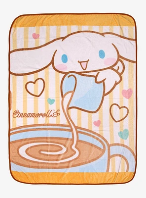 Sanrio Cinnamoroll Latte Fleece Throw