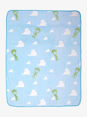 Disney Pixar Toy Story Green Army Men Throw