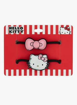 Sanrio Hello Kitty Charm Hair Tie Set