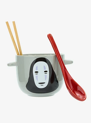 Studio Ghibli® Spirited Away No Face Ramen Bowl with Spoon & Chopsticks - BoxLunch Exclusive