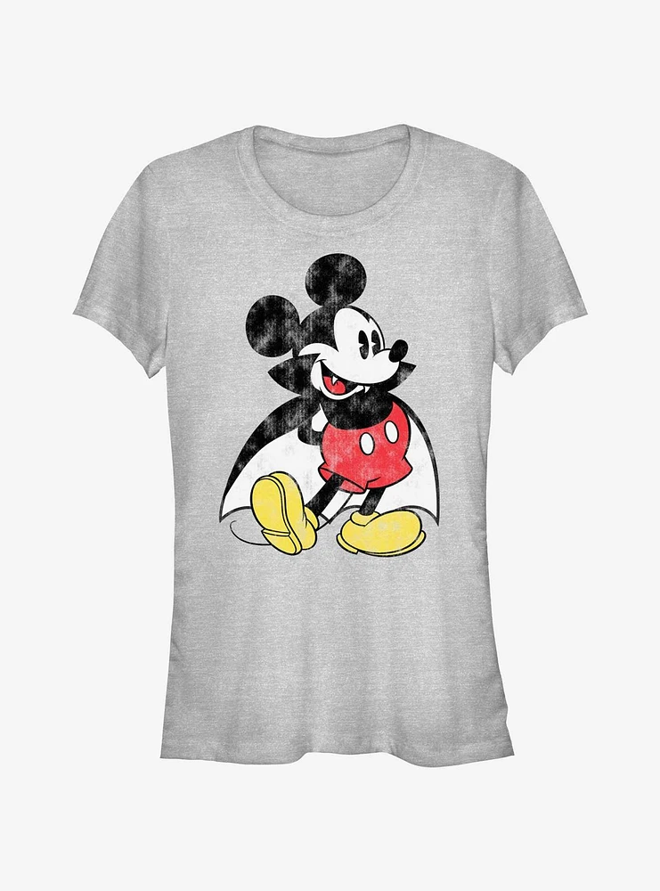 Disney Mickey Mouse Standing Vampire Girls T-Shirt