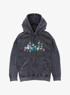 Disney The Haunted Mansion Characters Entrance Mineral Wash Hoodie