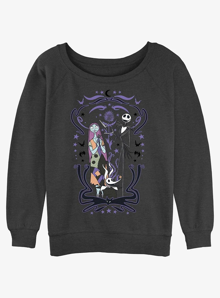 Disney The Nightmare Before Christmas Show Girls Slouchy Sweatshirt