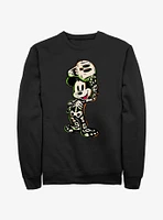 Disney100 Mickey Mouse Skeleton Costume Sweatshirt