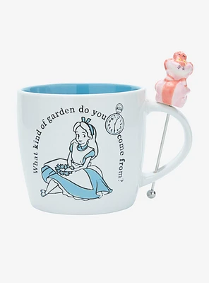 Disney Alice in Wonderland Alice & Cheshire Cat Stir Mug