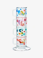 Disney Alice in Wonderland Character Garden Stacked Mug Set