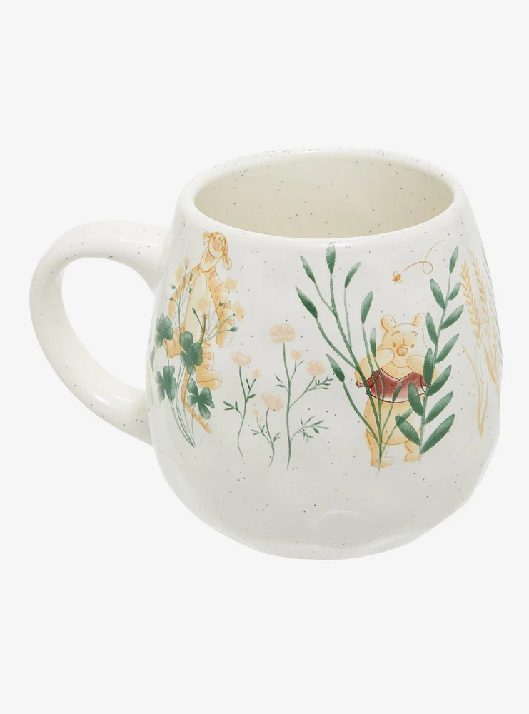 Disney Winnie the Pooh Characters Botanical Mug