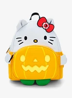 Loungefly Sanrio Hello Kitty Jack-o-Lantern Glow-in-the-Dark Mini Backpack