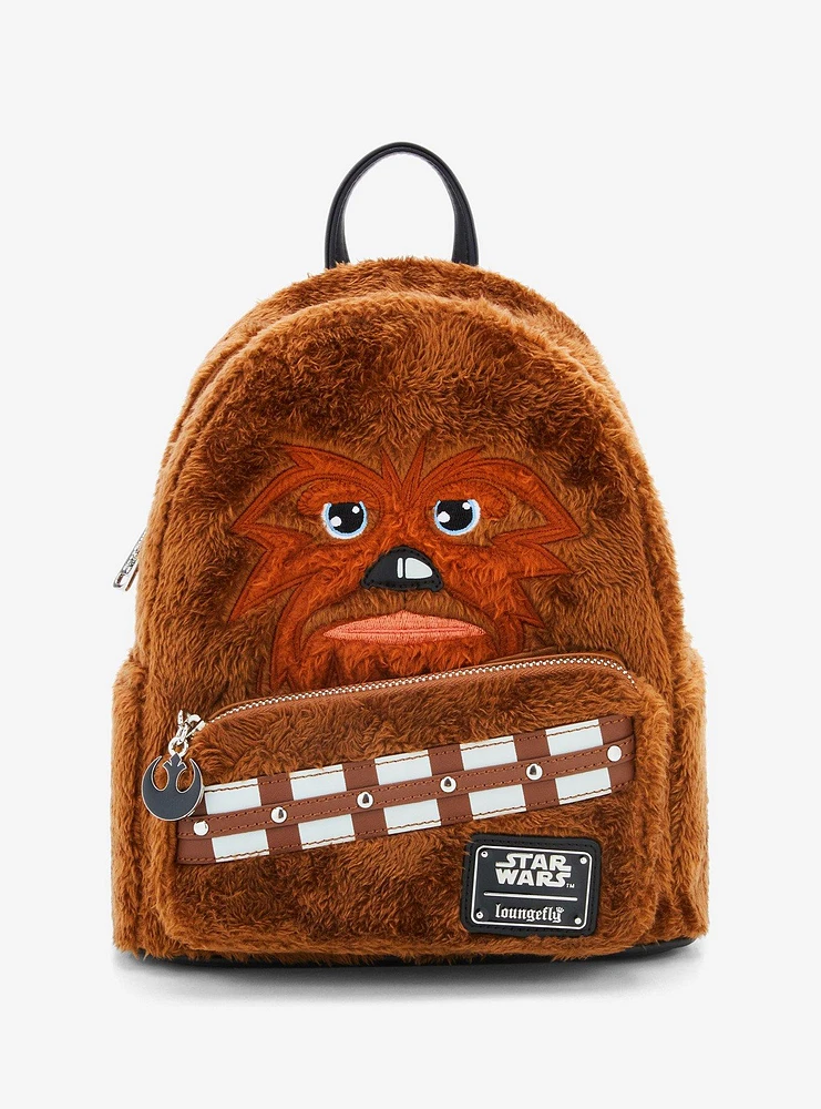 Loungefly Star Wars Chewbacca Figural Mini Backpack