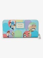 Loungefly Disney Pixar Up Carl & Ellie Balloon Scenes Wallet