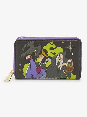 Loungefly Disney Snow White & the Seven Dwarfs Evil Queen Small Zip Wallet