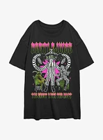 Beetlejuice Ghost With The Most Girls Oversized T-Shirt