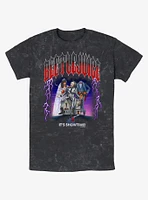 Beetlejuice Metal Lightning Mineral Wash T-Shirt