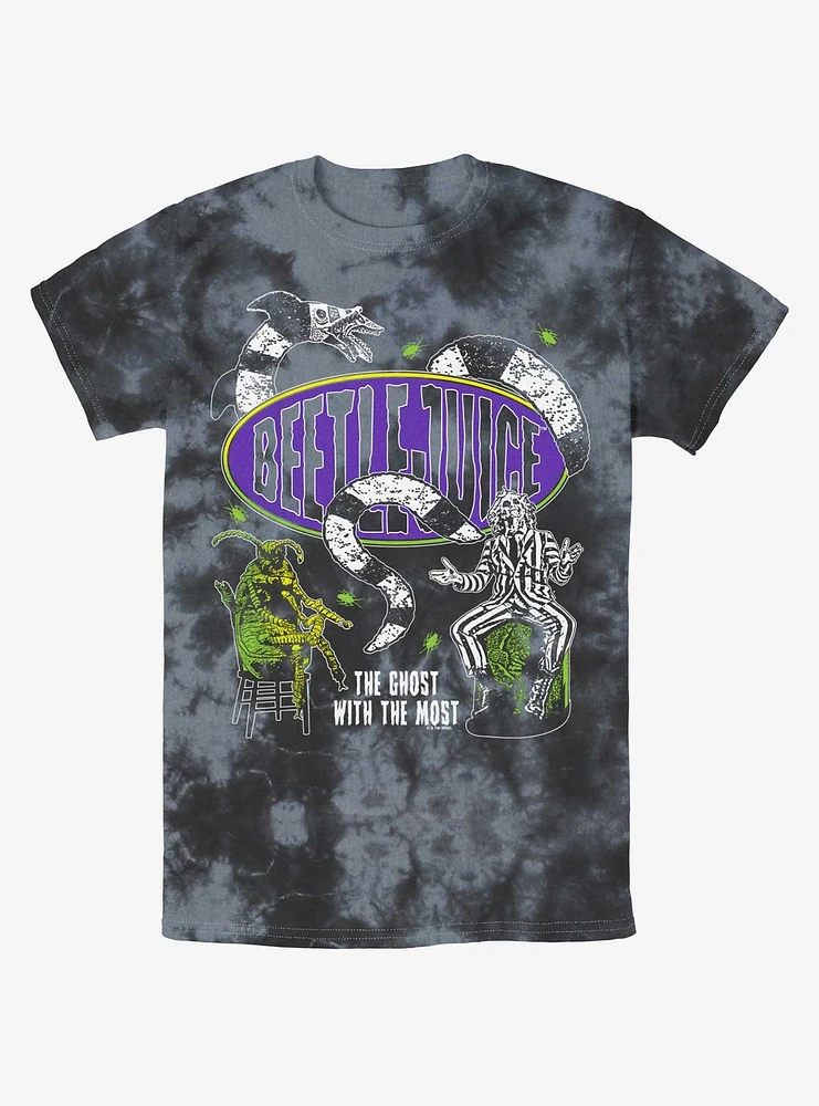 Beetlejuice Racer Tie-Dye T-Shirt