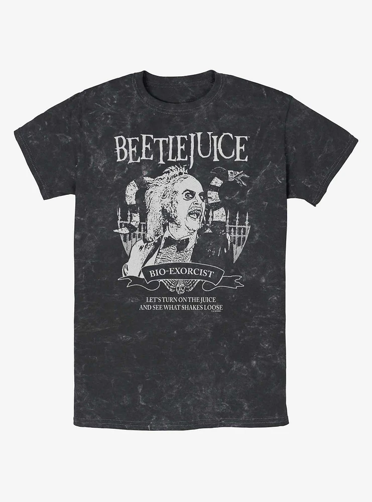 Beetlejuice Bio-Exorcist Mineral Wash T-Shirt