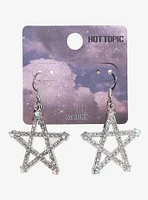 Bling Star Drop Earrings