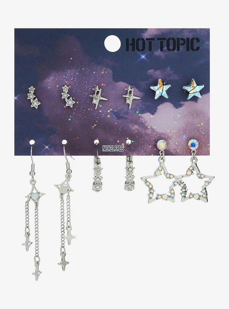 Star Bling Earring Set