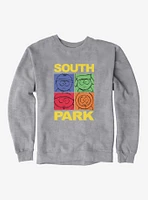 South Park Character Color Blocks Sweatshirt