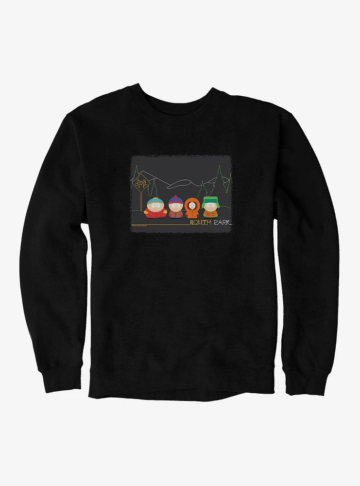 South Park Line Art Intro Sweatshirt