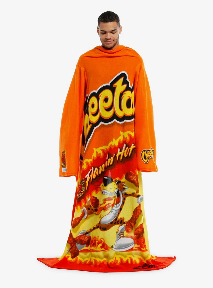 Flamin' Hot Cheetos Snuggie