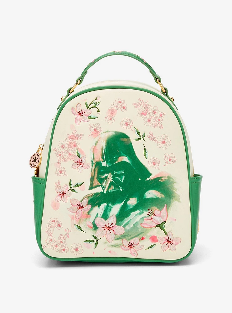Star Wars Darth Vader Cherry Blossom Mini Backpack — BoxLunch Exclusive