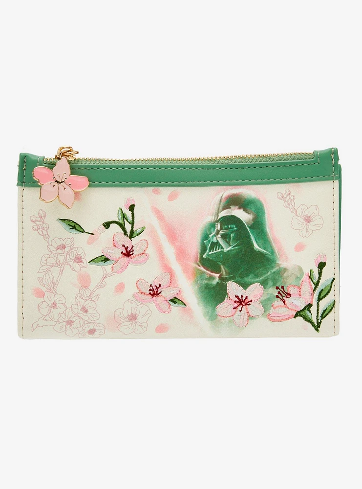 Star Wars Darth Vader Cherry Blossom Wallet — BoxLunch Exclusive